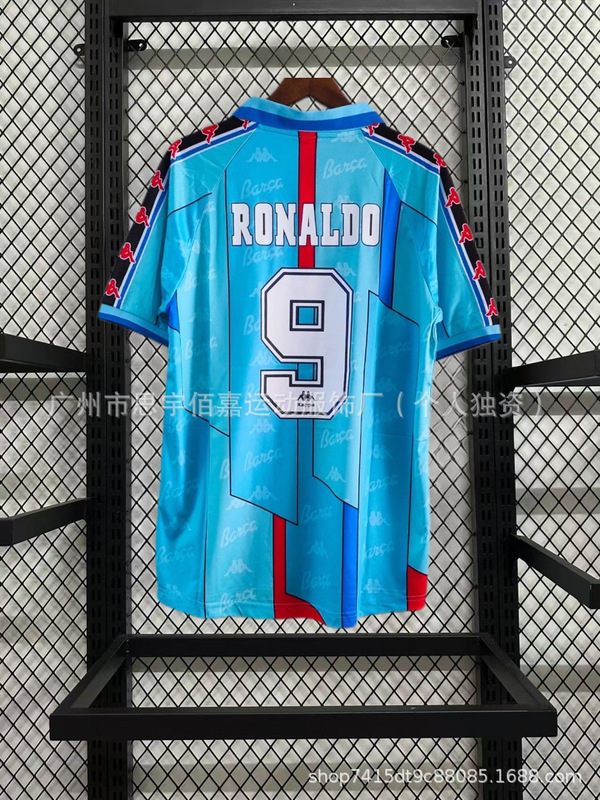 尤文巴巴巴巴巴皇馬パリAC国米リスボン復古ユニホームcr 7球星同服半袖|undefined