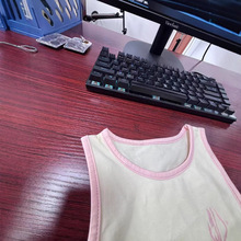 夏季童装背心纯棉拉架 加工贴牌OEM 来图定制来料定做 直播供货