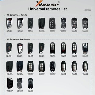 XHORSE VVDI XN  XS XE Series ������әCͨ����܇�b����