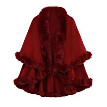P 41103 Double Layer Cashmere Cape ̡��ë������ �羳ŷ��