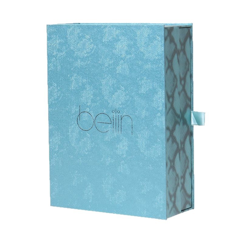 Fuente de fábrica de alta calidad cajón de productos para el cuidado de la piel caja de regalo de embalaje personalizada boutique doble caja de regalo de cosméticos personalizada