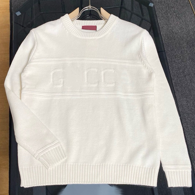 Original version 2026 Spring/Autumn luxury trendy Gucci classic logo round-neck loose-fitting unisex long-sleeve comfortable everyday sweater Original version 2026 Spring/Autumn luxury trendy Gucci classic logo round-neck loose-fitting unisex long-sleeve comfortable everyday sweater