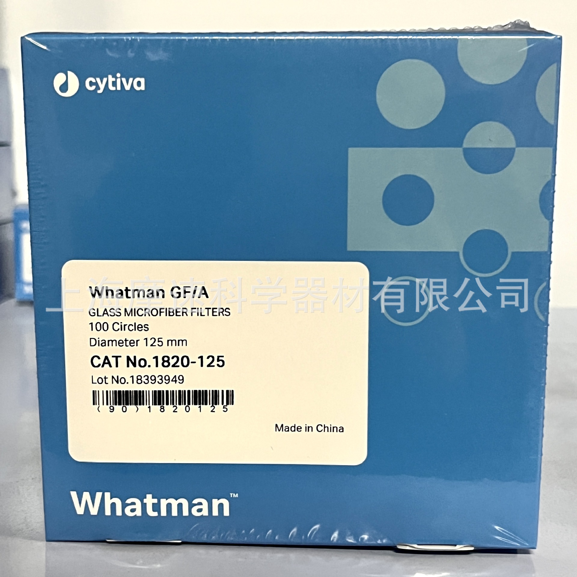 沃特曼Whatman 1820-125玻璃纤维滤纸 1.6UM 125MM