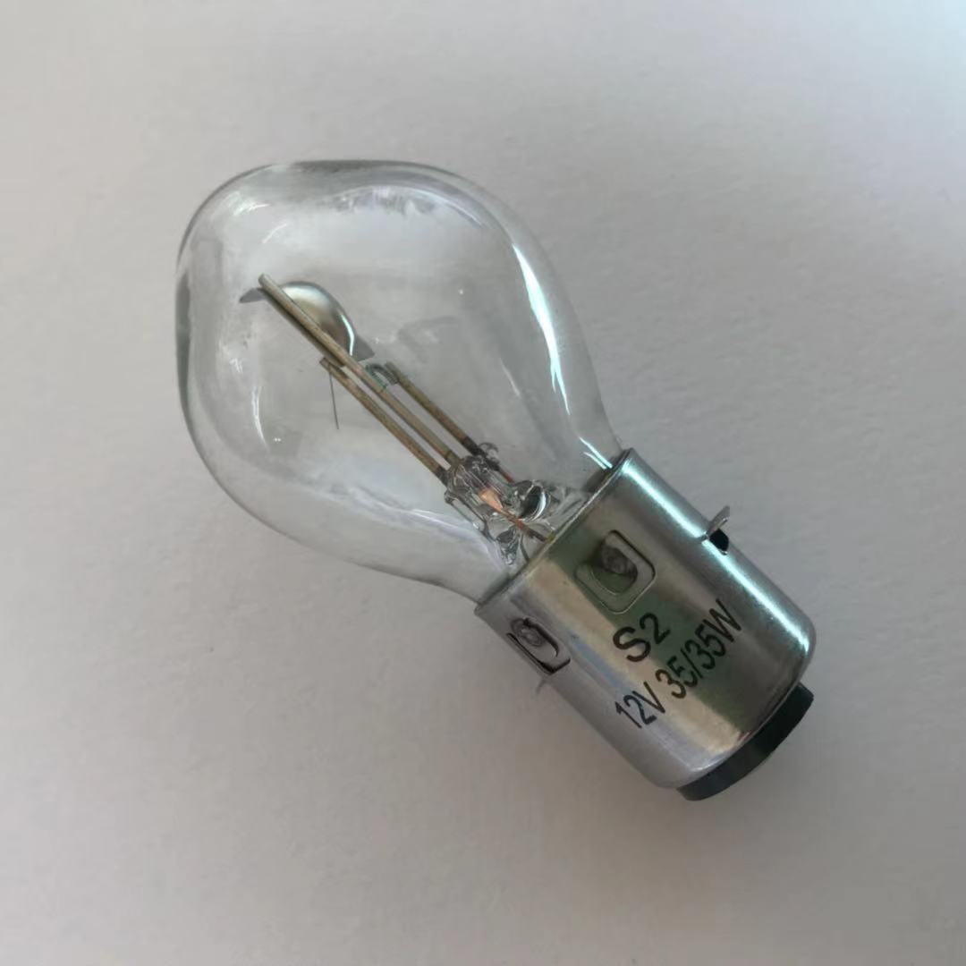 摩托车大灯B35 12V35W配光款卤素灯泡 S2 电动车灯泡-阿里巴巴