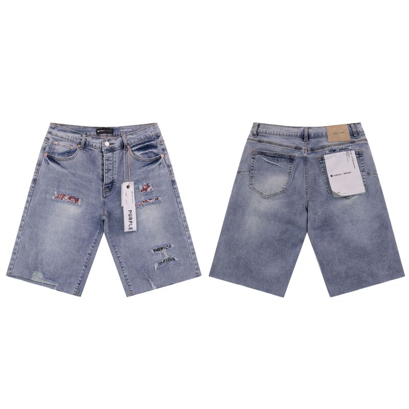 跨境欧美PurpleBrand牛仔裤jeans水洗做旧复古破洞泼墨潮流直筒|undefined