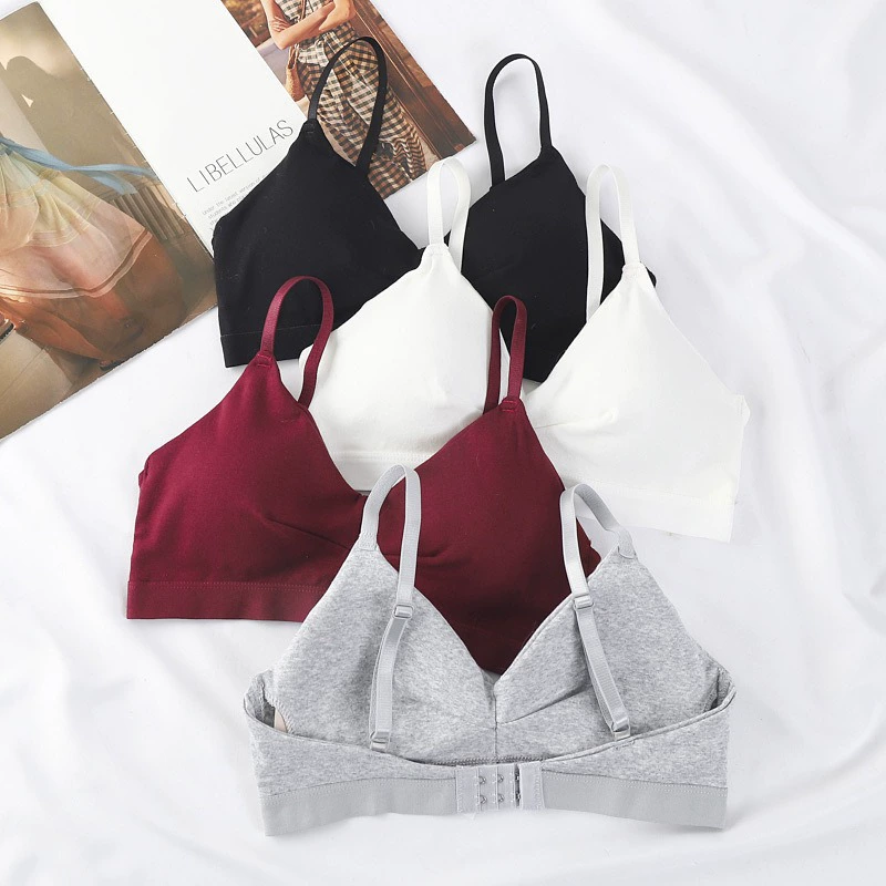 Comfortable sexy underwear, soft wireless bra