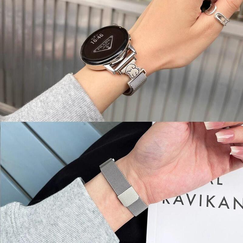 Suitable for High-End Xiaomi Watchs5/S4 Watches, S3 Watch Straps, S2 Fine Milanese Magnetic Strap for Women Color2 Suitable for High-End Xiaomi Watchs5/S4 Watches, S3 Watch Straps, S2 Fine Milanese Magnetic Strap for Women Color2