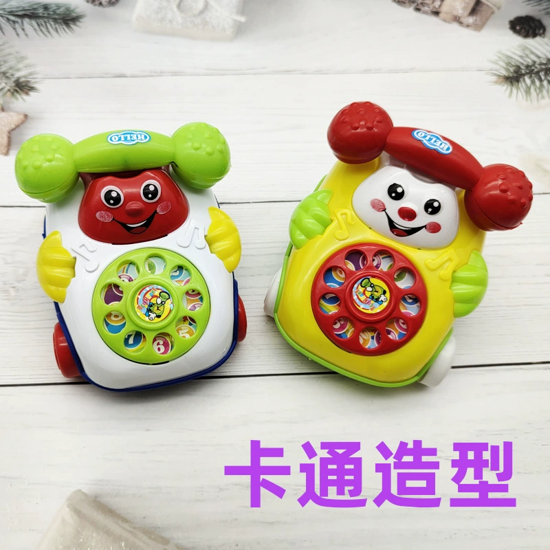 Маленький телефон с шнуром, семейная игрушка