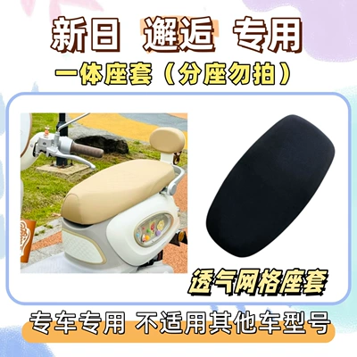 New Day Encounter Special Package: Electric vehicle foot mat - breathable-seat-cushion-cover-yb-pure-black-special-for-xinri-encounter