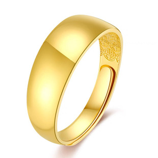 7mm�24k���_�ڽ�ָ��Ů����S���ڽ�������һɫָ�h僽�B��