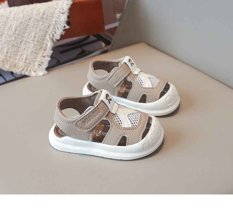 Breathable Baby Walking Shoes With Toe Protection And Flexible Sole_voghion.com