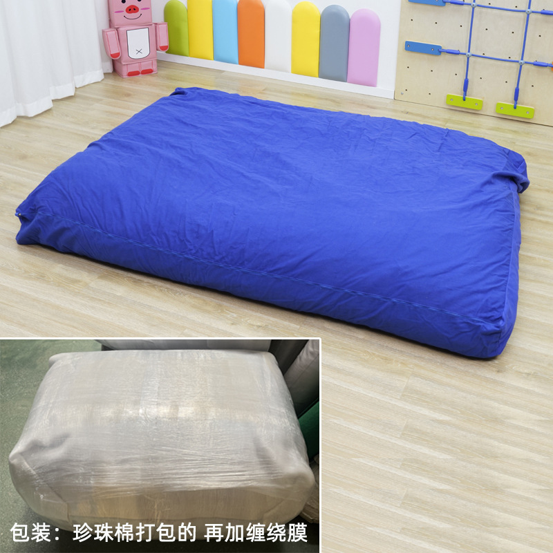 esponja almohadilla de suelo suave bolsa de frijol sala de sensación de niños almohadilla de cama suave escalada almohadilla de seguridad entrenamiento protector juguetes de almohadilla grande