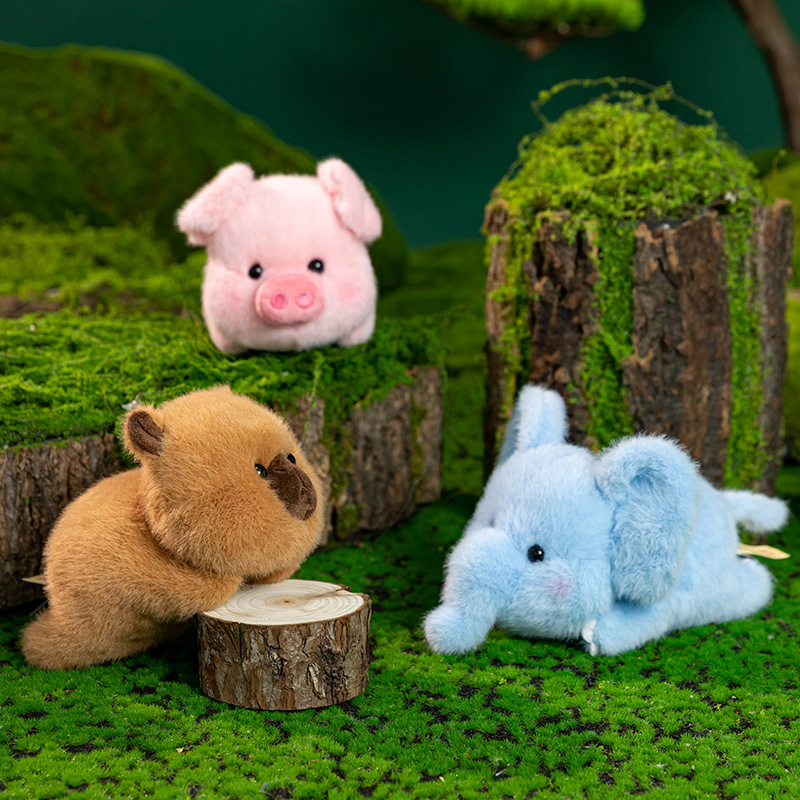 Auténtico muñeca de elefante muñeca muñeca