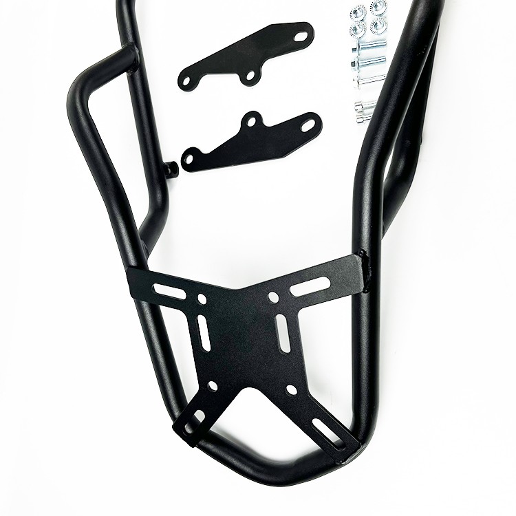 Suitable for Young Lion 250Bj Rear Shelf Tail Box Rack Trunk Rack 150 Rear Clothes Hanger Young Lion 500 Bumper Modification