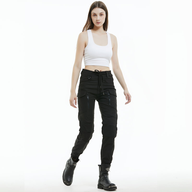 VOLERO motocicleta cuatro estaciones pantalones de montar anti-caída impermeable a prueba de viento transpirable tobillo-atado mujer caballero motocicleta anti-caída pantalones