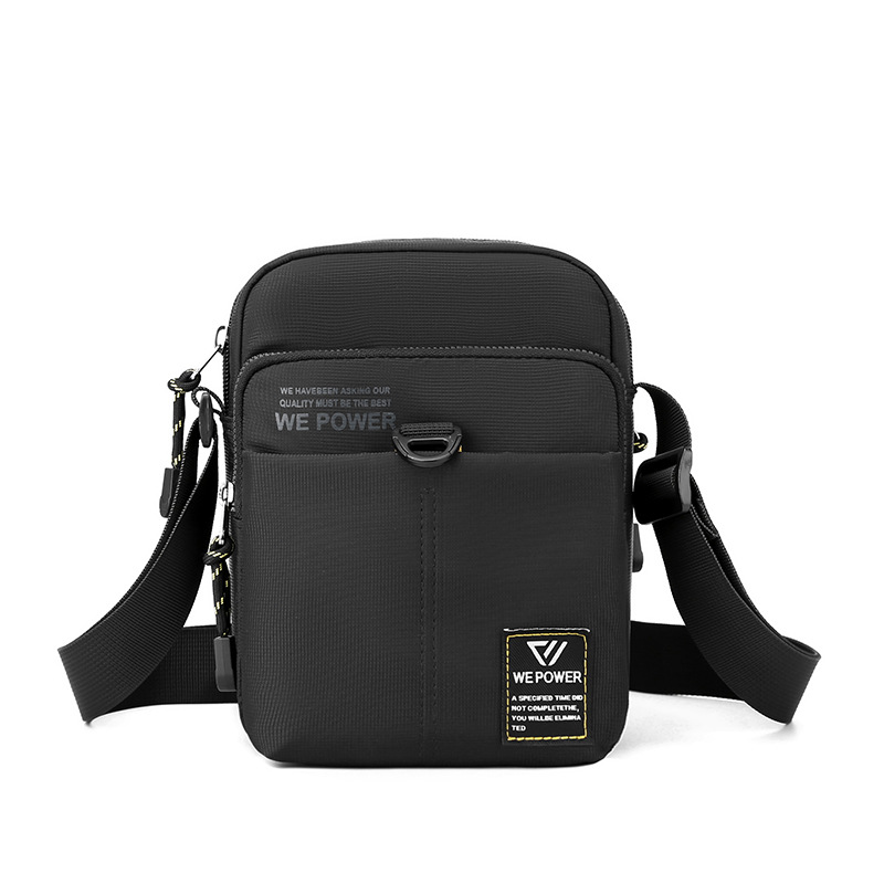 WEPOWER mini bolsa de mensajero bolsa de tela de nylon para hombre bolsa de ocio para hombre bolsa de hombro para deportes al aire libre Mochila pequeña