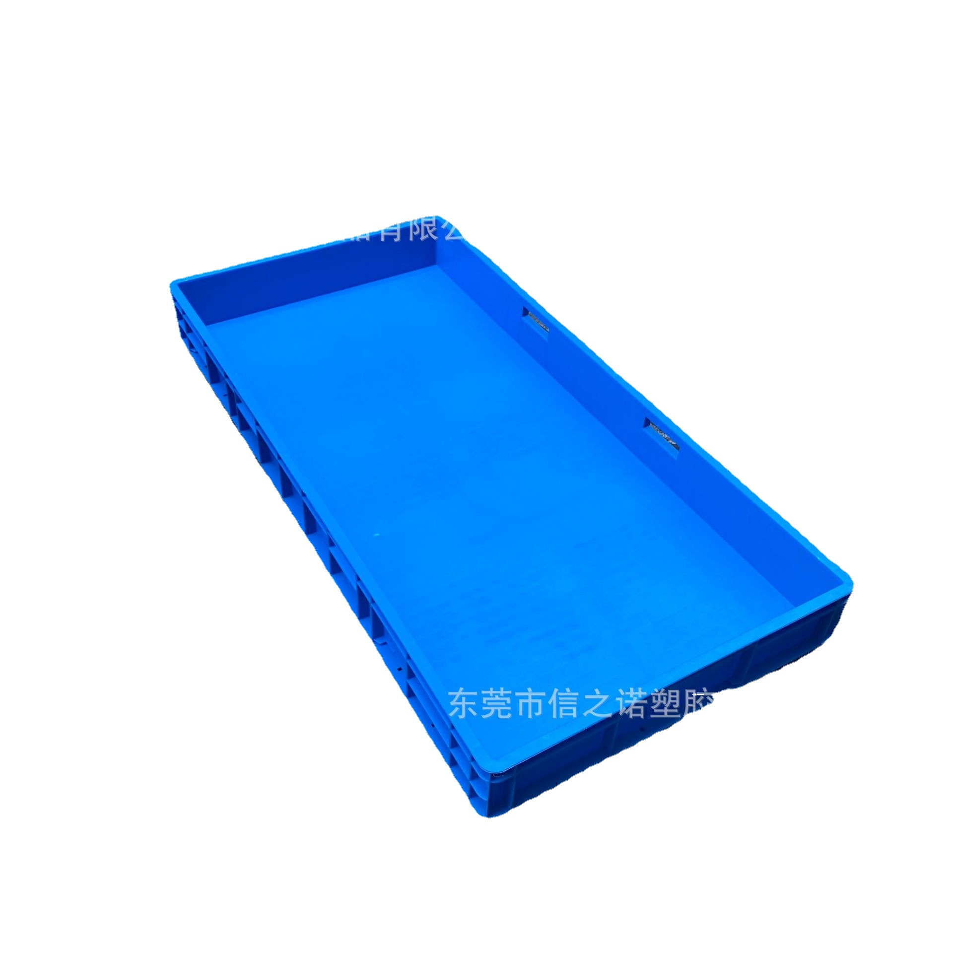 EU61211塑料周转物流箱1200*600*120塑胶仓库汽配 灰蓝加厚工具箱