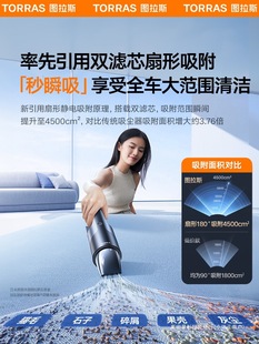 Car Vacuum Cleaner Large Suction Car Wireless Super Suction Handheld Small Car Cat Hair 2024 New