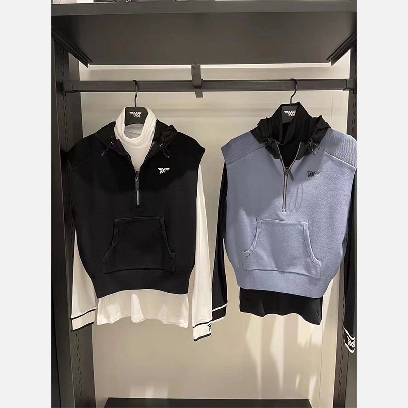 Foreign trade Original order golf clothing women's outdoor leisure sports sweater vest cardigan coat vest hooded
