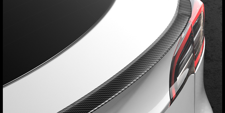 Carbon Fiber Rear Wing Is Suitable for the Modified Version of Tesla's New Model Y/3 Original High-Performance P Version Body Kit