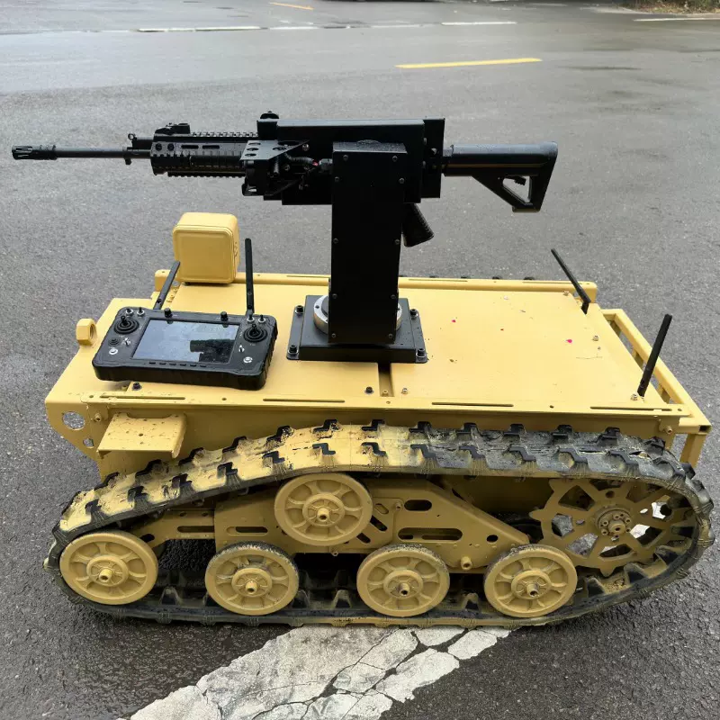 北峪履带式察打机器人巡检侦察无人驾驶底盘智能远程遥控自主跟随