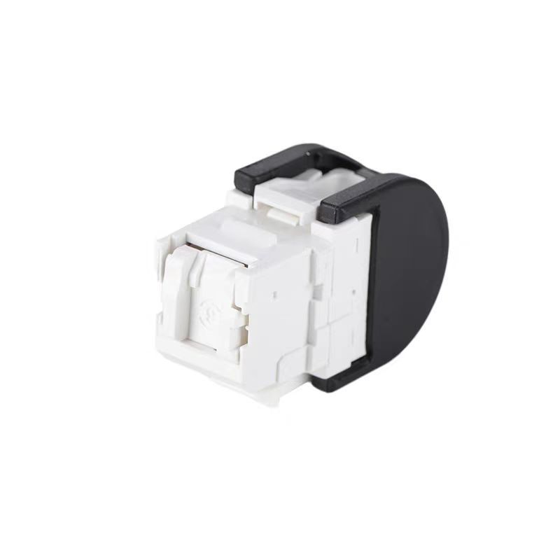 批发六类数据插座 3M 康宁款中性免打线圆形新品超六网络模块