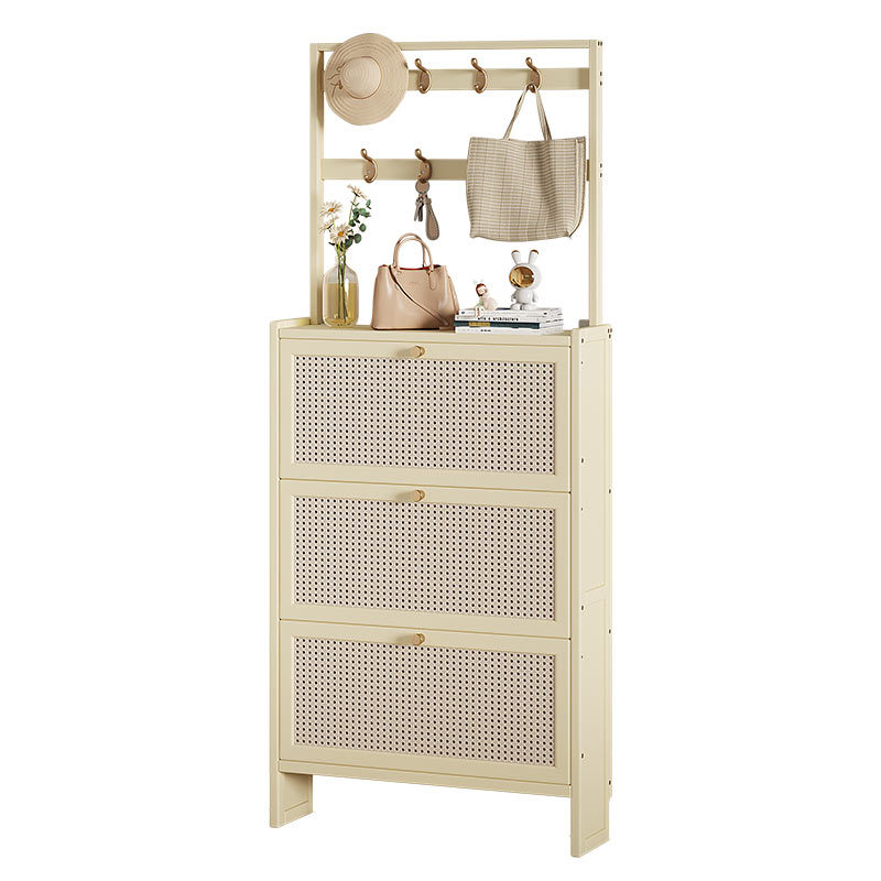 Estante de zapatos simple estante de zapatos puerta de entrada ultra delgada 17cm armario de zapatos multicapa dormitorio alquiler de zapatos almacena artefactos mágicos