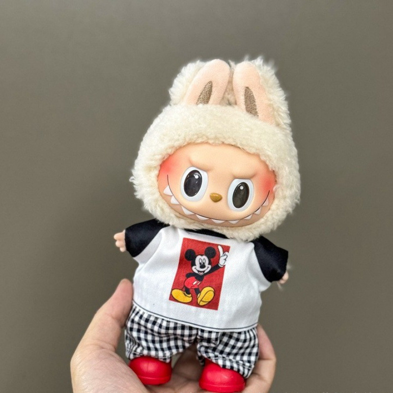 洋服ラブベビー服 17 ペンダント第一世代と第二世代のビニールぬいぐるみ服セットドロップシッピング卸売|undefined