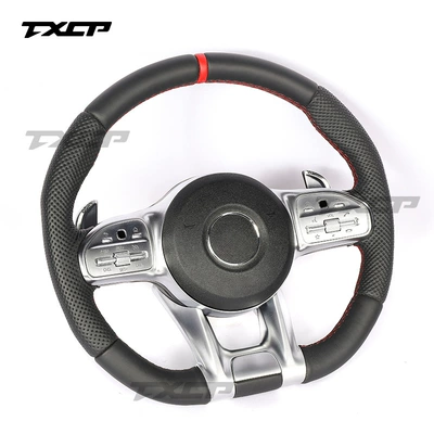 upgraded genuine leather car – Steering wheel