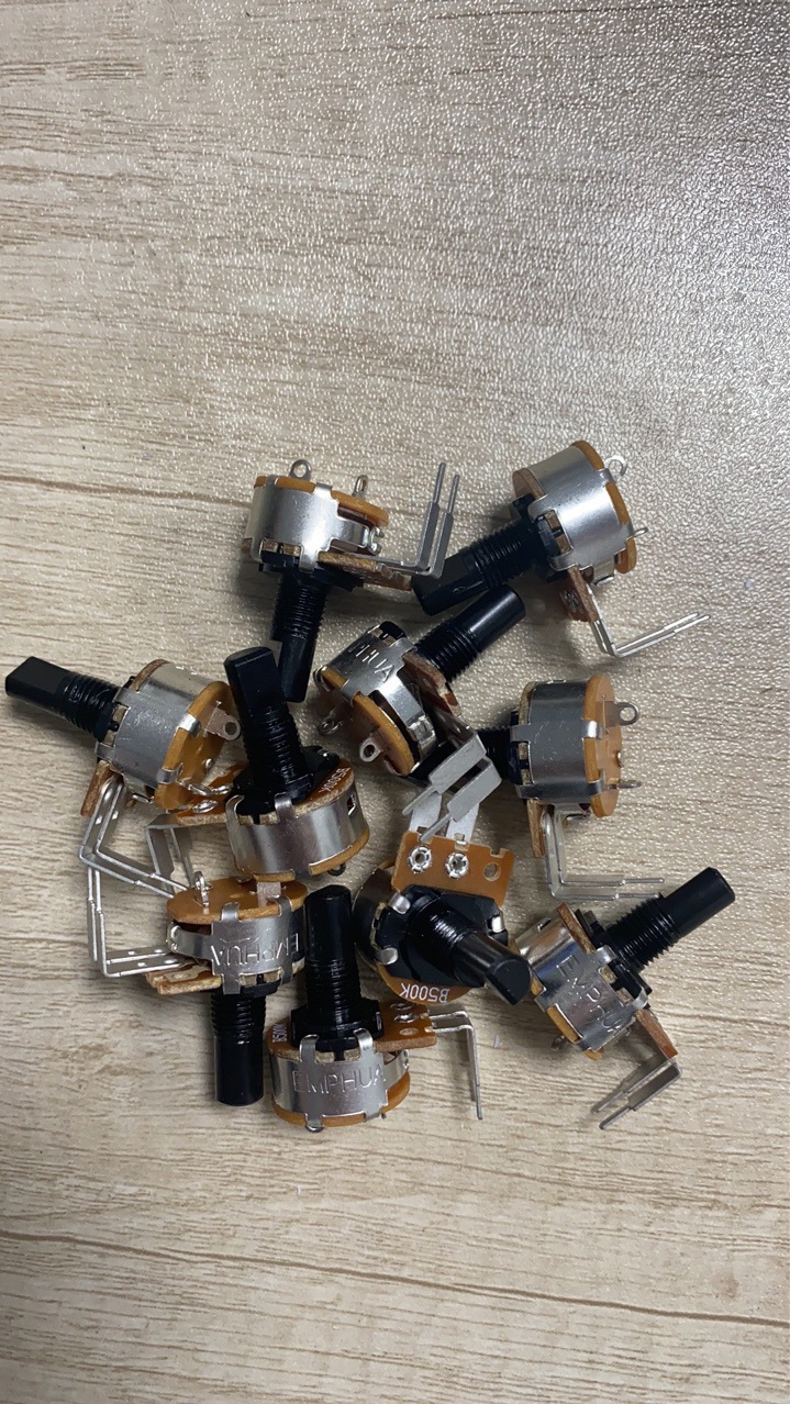 厂家直销调温调光器取暖器直流电源用带开关电位器