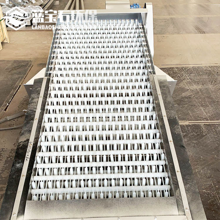 污水杂质拦截设备回转式格栅除污机GSHZ型反捞式尼龙耙齿清污机