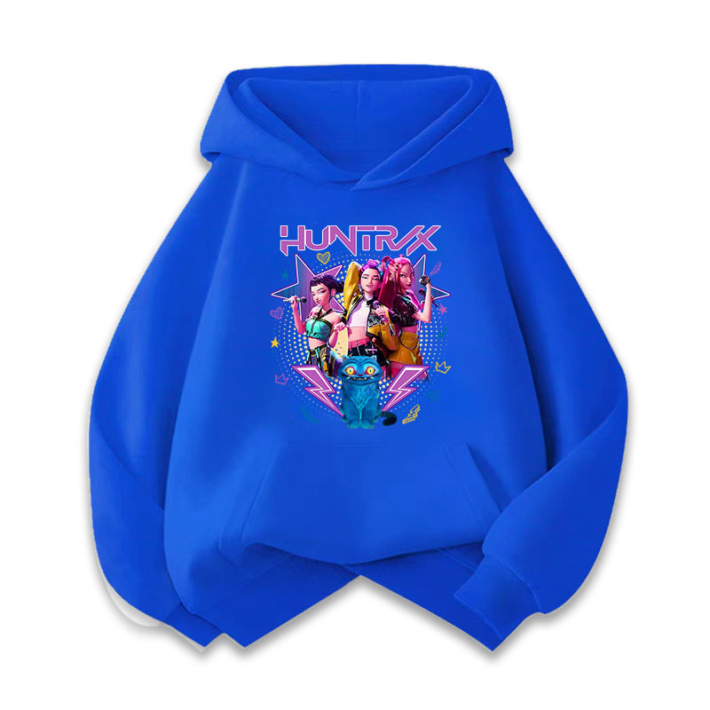 NASA联名kpop demon hunters猎魔女团连帽衫卫衣服儿童上衣新款潮|undefined