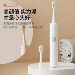 国境を越えた新製品の電動歯ブラシ卸売りソフト毛電動歯ブラシカップルのタイミング音波電動歯ブラシ成人金