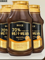 林小生70%蚝汁蚝油挤挤装生蚝现熬0添加防腐耗油家用提鲜凉拌火锅