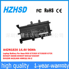 适用于华硕AsusROG G703GX-XS71 A42LK4H G7CX笔记本电池A42N1830