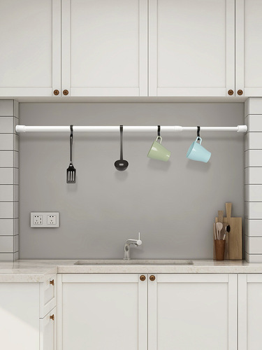 K9HX wholesale retractable punch-free small curtain strut bathroom shower curtain multi-functional door curtain retractable hanging rod wardrobe