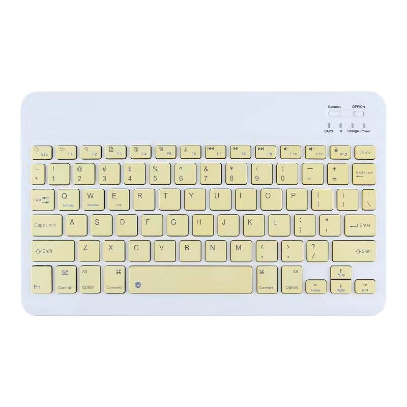 In stock inalámbrico Bluetooth teclado ultra delgado silencioso para iPad Huawei teléfono móvil tableta de oficina teclado y ratón conjunto
