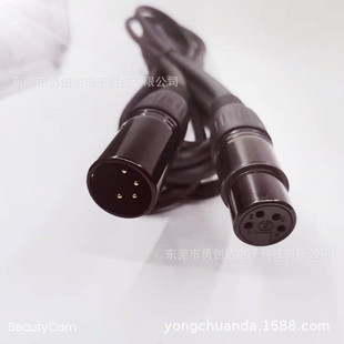 Customized 4Pin Xlr Plug Male to Female Stage Lighting Signal Cable Audio/Microphone Tuning Extension Cable