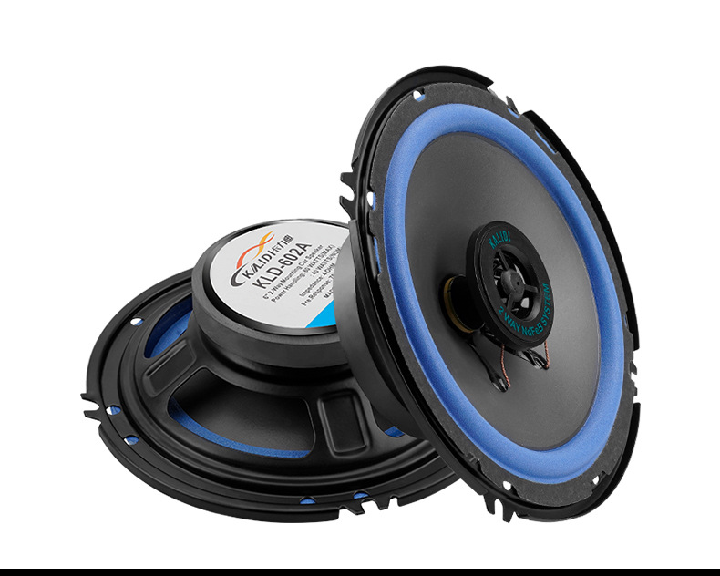Factory Direct Sales Foreign Trade Cross-Border E-Commerce Kld-602A Car Audio Speaker Coaxial 6inch Car-Mounted Modified Speaker