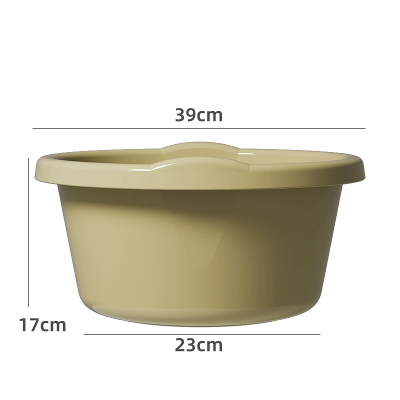 Plastic big washbasin for students for laundry, increased thickness