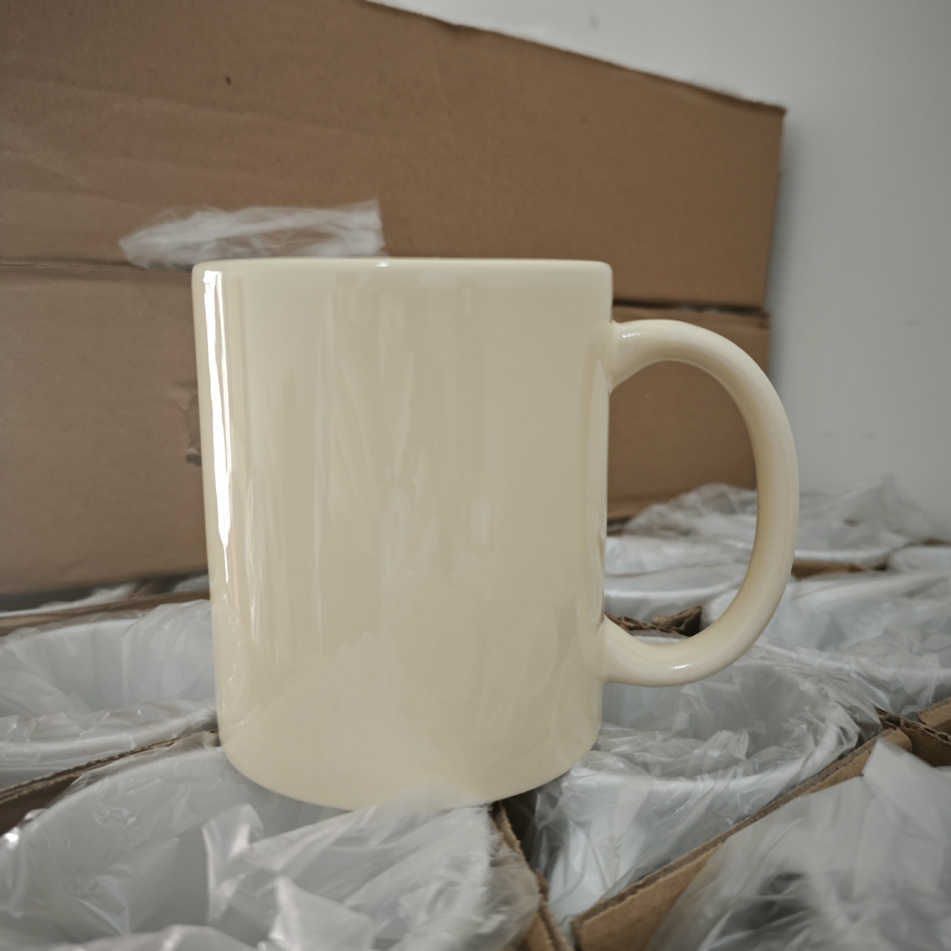 베이지 컵 사용자 정의