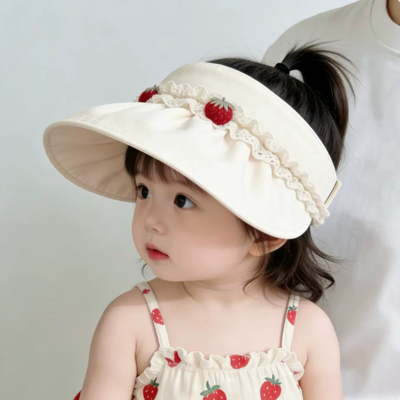 Chapéu de sol infantil upf 50 chapéu de bebé para o verão_voghion.com
