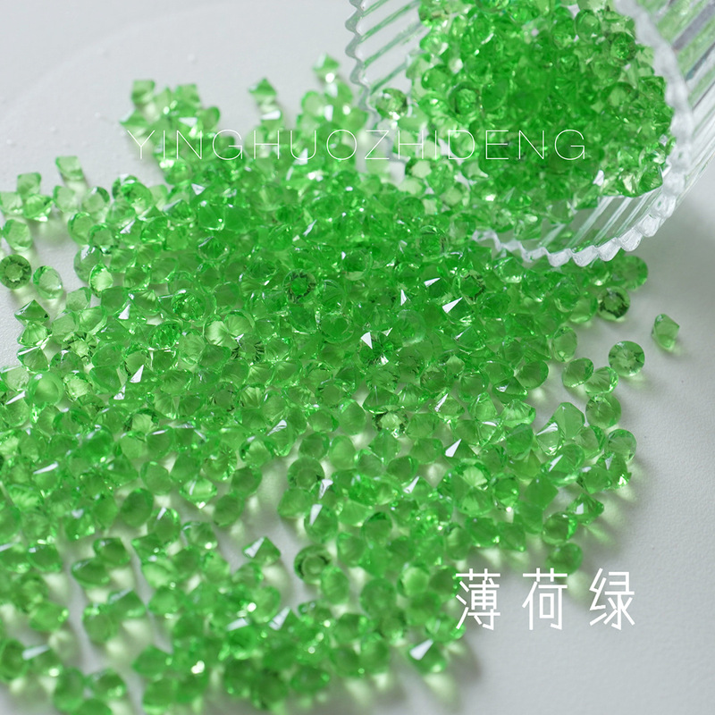 【蛍火の灯】金魚鉢造景置物ガラスダイヤモンド結晶石水槽造景底砂創意布景|undefined
