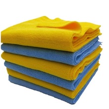 工厂直销超细纤维经编切边汽车毛巾无弹力不掉毛擦车巾打蜡抹布