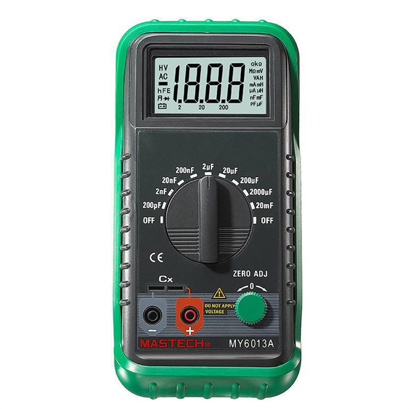 MASTECH华仪MY6013A手持高精度数字电容表便携式LCR仪20000uF