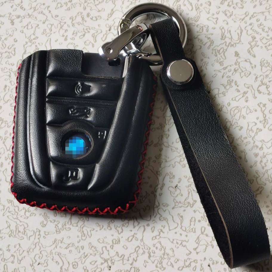 Сумка для ключей от машины подходит для BMW i3, чехол для ключей i8, новый энергетический автомобиль, натуральная кожа, специальный мужской чехол, импортное сокровище