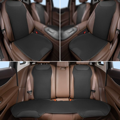 Four Seasons Pad – the Manufacturer - noble-black-full-car-7-piece-set-breathable-ice-silk-clean-labelno-logo