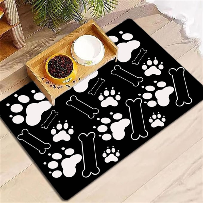 3D Diatomaceous Earth Bath Mat, Water Absorbent, Non-Slip, Dirt-Resistant, Quick-Drying, For Entryway, Bedroom, Living_voghion.com