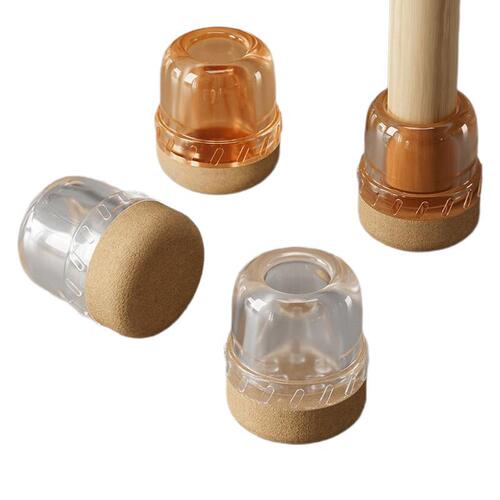 Silicone Chair Leg Protector, Durable Silent Feet Cover for Chairs, Tables, Stools, Furniture, Dining Chair Leg Guard, Foot Pad