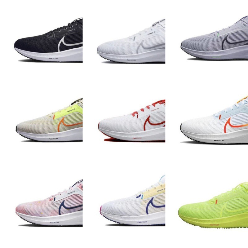 Zoom air cushion sneaker moon landing Pegasus 40 men's and women's breathable running shoes pure original Putian pegasus39 soft sole 8